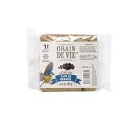 GRAIN DE VIE-Pain de graisse aux fruits secs pour oiseaux Grain de vie - 290 g