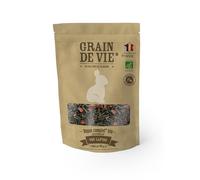 GRAIN DE VIE-Repas complet bio aux carottes pour lapins Grain de vie - 700 g