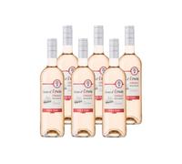 Grain D'Envie - Cinsault Rosé - Sans Alcool - Lot de 6 bouteilles x 75 cl