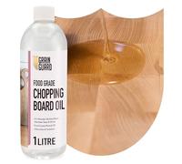 GRAIN GUARD Huile pour Planche à Découper | 1 litre | Huile Minérale Alimentaire | Idéale pour Planches à Découper en Bois, Surfaces en Acier Inoxydable et en Pierre | Inodore et Insipide
