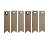 GRAINE CREATIVE 120 étiquettes Kraft Fanion