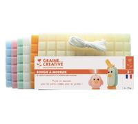 Cire A Modeler 1300g, 6 Teintes Pastelles G