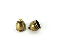 GRAINE CREATIVE 2 Embouts Cloche 8 mm - Bronze