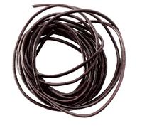 GRAINE CREATIVE 2 Lacets Croute De Cuir Marron - 1M (Ø 1.5mm)