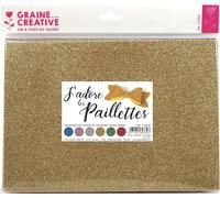 Mousse Eva Caoutchouc 6 Feuilles Pailletées