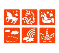 Graine Créative 6 pochoirs Licorne