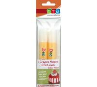 GRAINE CREATIVE 622202 Lot de 2 Crayons Peinture Jaune 5 x 1,5 x 18 cm