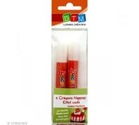 GRAINE CREATIVE 622204 Lot de 2 Crayons Peinture Rose 5 x 1,5 x 18 cm
