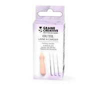 Aiguille à carder en bois - Graine Créative Beige G
