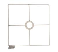GRAINE CREATIVE Armature Abat-Jour carré avec Bague 20 cm