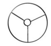Graine créative – Armature abat-jour cercle avec bague Ø 15 cm