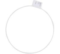 Armature abat-jour cercle Rilsan Diamètre 20 cm blanc