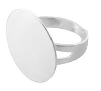 GRAINE CREATIVE Bague Plateau 20 mm Argent