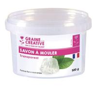 Graine Créative - Bloc savon micro-ondes 500 g - Transparent