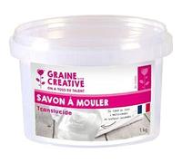 GRAINE CREATIVE Blocs de Savon à mouler Transparent 1 kg
