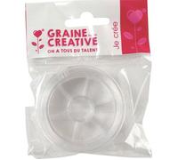 Graine Créative - Bobine fil nylon Ø 0,5 mm Transparent 25 m