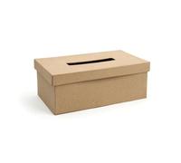 Graine Créative – Boîte à mouchoirs en carton 23 cm Marron G
