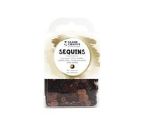 GRAINE CREATIVE Boîte de Sequins Plats Marron - 4000 pièces