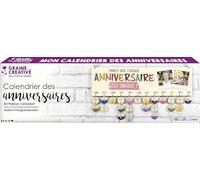 Graine Créative Calendrier des Anniversaires en Bois