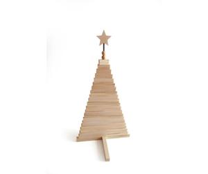 Graine Créative Coffret DIY - Mon Sapin en Lattes de Bois - 46 cm