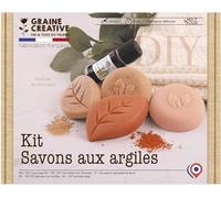 Graine Créative – Coffret DIY Savons aux argiles