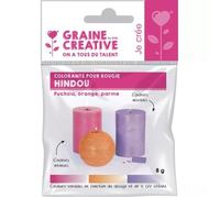 Graine créative – Colorants solides pour bougies Hindou Multicolore G – Lot de 3