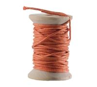 Graine Créative - Cordon en coton ciré Orange 5m