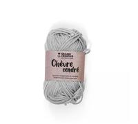 Graine créative – Pelotes de coton pour amigurumi – 24 couleurs – 420321 Chevre cendre