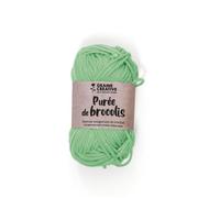 Graine créative – Fil de coton spécial crochet et amigurumi – 55 m – Vert pomme