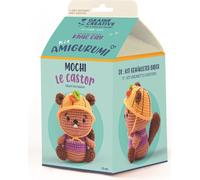 Graine Creative GC Amigurumi Kit de crochet Mochi le castor 13 cm