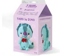 Graine Creative GC Kit à crocheter Amigurumi Dinosaure 10 cm