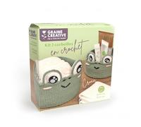Graine créative – Kit crochet Grenouilles – 2 corbeilles Multicolore