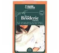 Graine Créative KIT Broderie sur Vetement Line Art 165 x 240 x 50 Taille unique