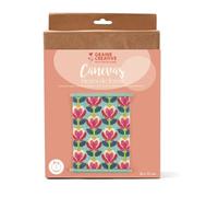 Graine créative Kit Canevas Fleurs de Lotus