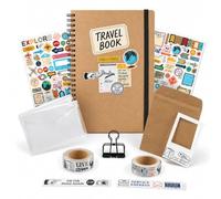 Graine créative – Kit scrapbooking – Carnet de Voyage Road Trip – Multicolore – Adulte mixte