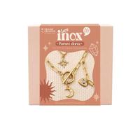 GRAINE CREATIVE KIT DIY bijoux en acier inoxydable - parure dorée