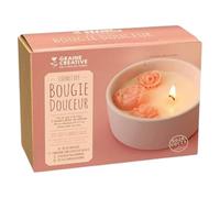 Coffret DIY Bougie douceur Rose
