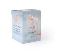 Kit DIY bougie énergie amour - Quartz rose / vanille