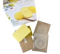 GRAINE CREATIVE KIT DIY : Coffret savons citron