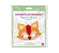 Graine Créative Kit Masque en Feutrine à décorer - Renard