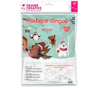 Graine Creative Kit plastique dingue 7 suspensions noel