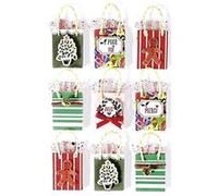Graine Créative Loisirs Créatifs - Stickers Décorations Adhésives 3D - Sacs Cadeaux de Noël