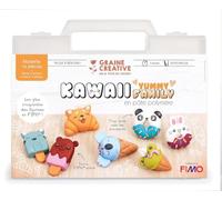 GRAINE CREATIVE Mallette Fimo Kawaii Yummy Family