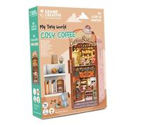 GRAINE CREATIVE Maquette 3D Bois Cosy Coffee | Kit Modélisme Miniature à Construire