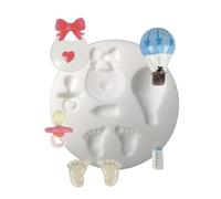 Graine Créative Mini Moule en Silicone pour pâte polymère - Naissance