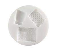 DTM – Mini moule silicone Biscuits Graine Créative, Ø 7 cm, ép. 0,9 cm, multi-usage