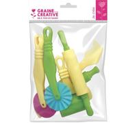 Graine Créative - Outils de modelage pour pâte à modeler 6 pièces