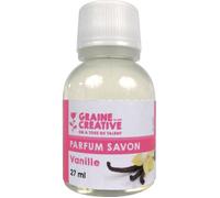 Parfum pour savon - GRAINE CRÉATIVE - Vanille - 27 ml - Parfum gourmand - Fabriqué en France