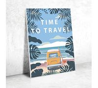 GRAINE CREATIVE Peinture au Numéro 30x40cm Time To Travel