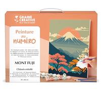 Graine créative - Peinture au numéro Mont Fuji - 30x40cm